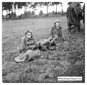 Women Red Army soldiers captured