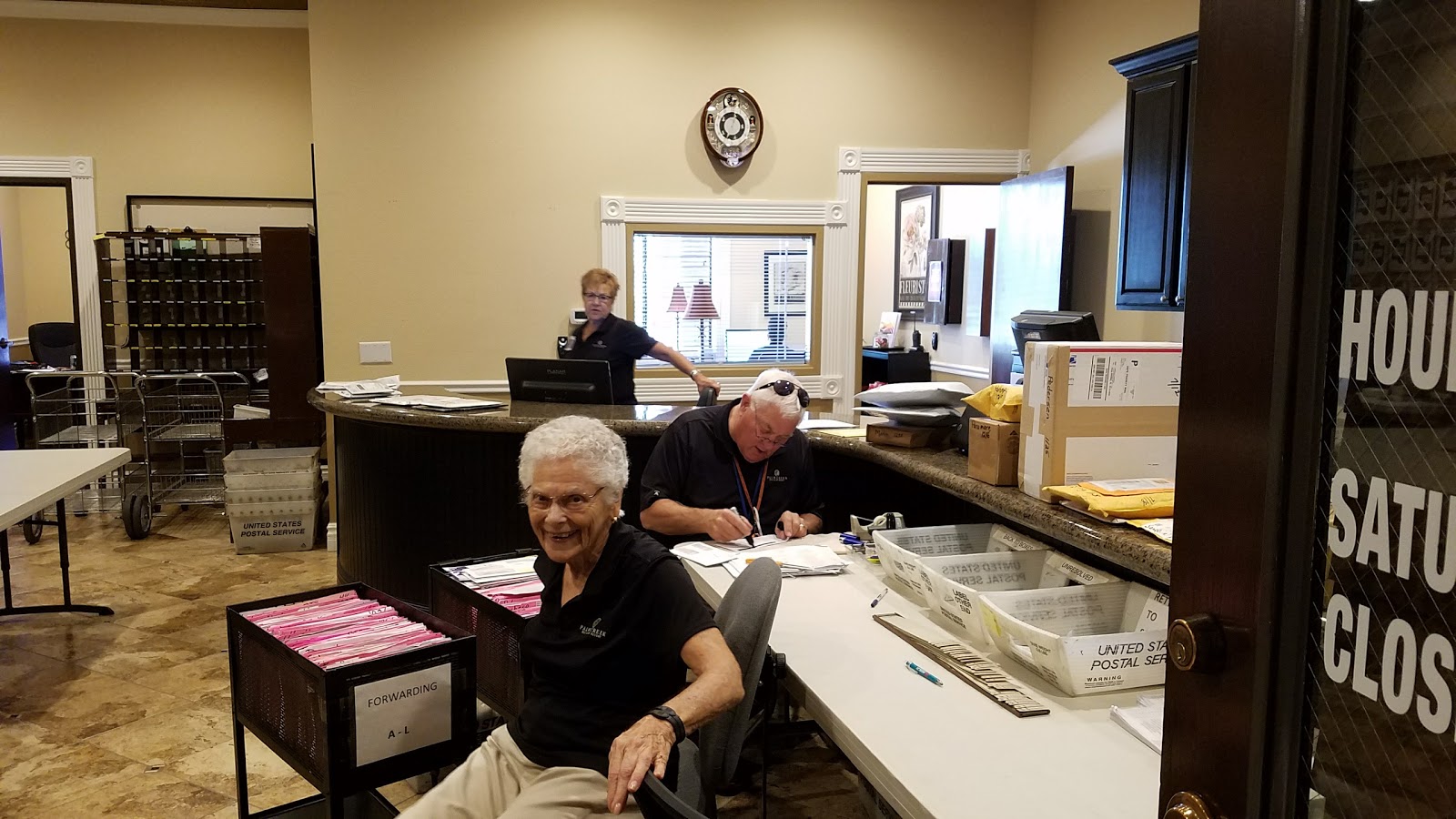 Palm Creek Update Mail Room plus more