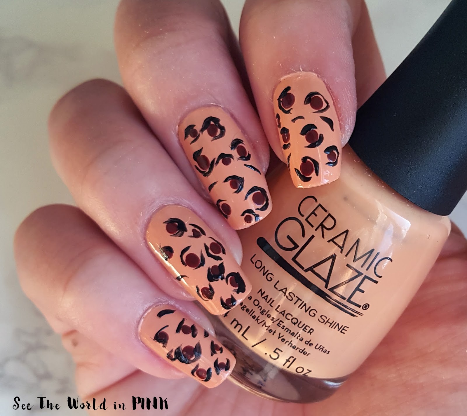 Leopard-Effect Nails by Nails.INC