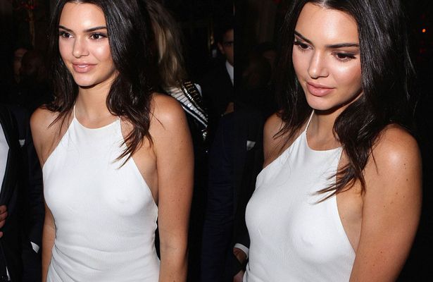 OMG : Kendall & Kylie Jenner Have Nipple Piercings! 