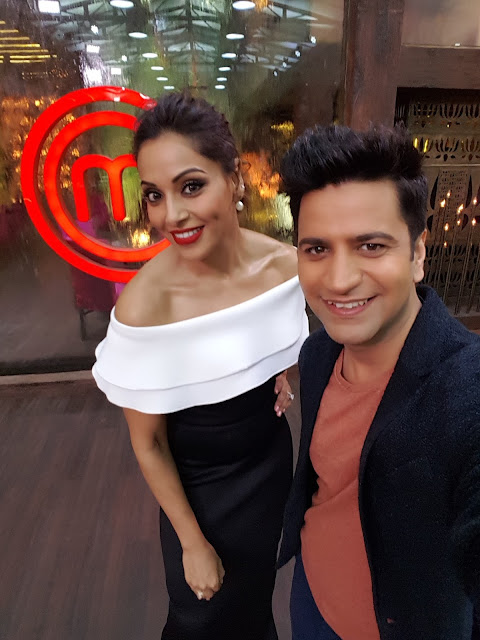 Bipasha Basu with chef Kunal Kapur- Bipasha Basu with chef Kunal Kapur-