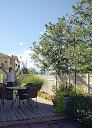 string lights diy outdoor pole hanging bright poles step lighting hang deck july around throughout popsugar cheer luck heights