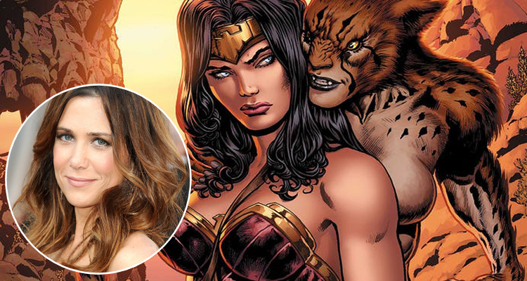 Kristen Wiig as Cheetah and Wonder Woman