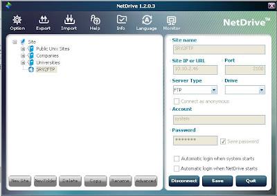 DBMentors - Inam Bukhari's Blog: Map a FTP site to a Drive letter in ...