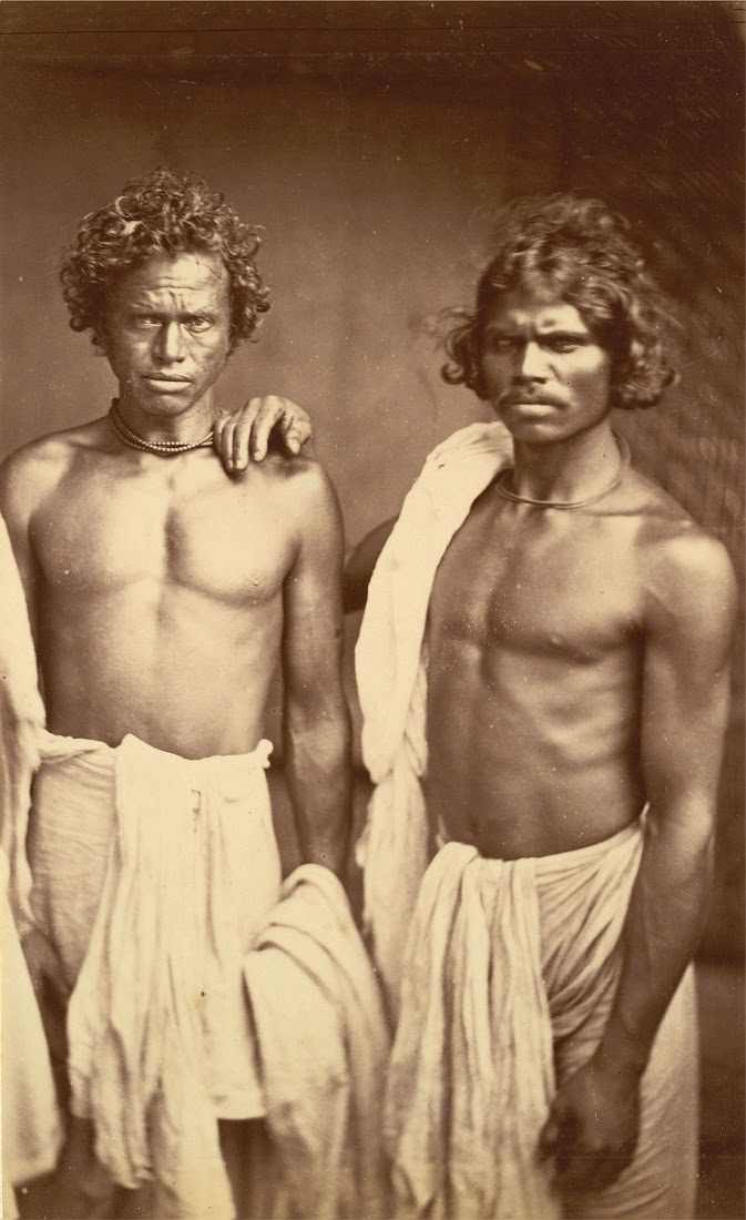 Portrait of Two Indian Males - Eastern Bengal 1860's