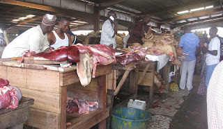 human meat seller
