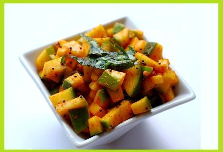 Dried Mango Pickle Recipe