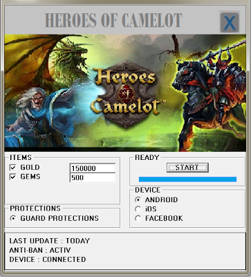 heroes of camelot hack no download