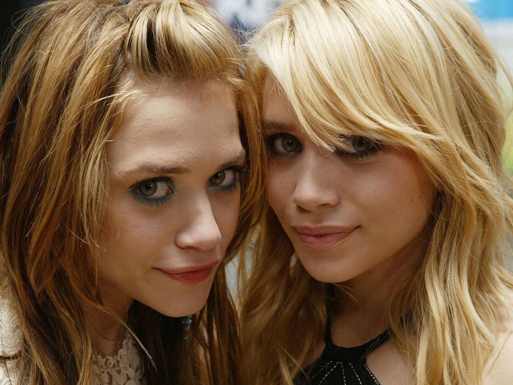 Sexy blond twins