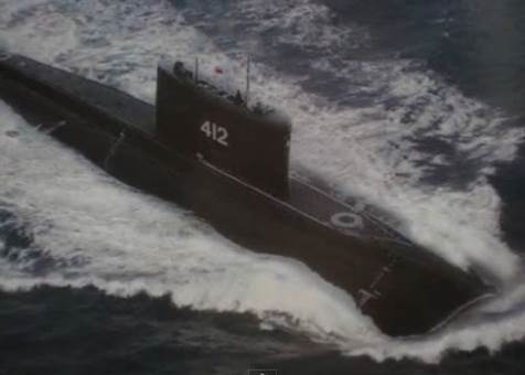 Gambar misteri foto kapal selam Kilo Class 412 milik Militer Indonesia