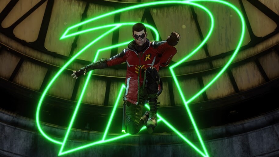 Robin, Gotham Knights, Logo, 4K, #3.2562