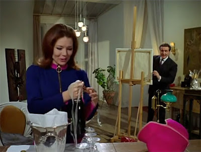 John Steed and Emma Peel from The Avengers
