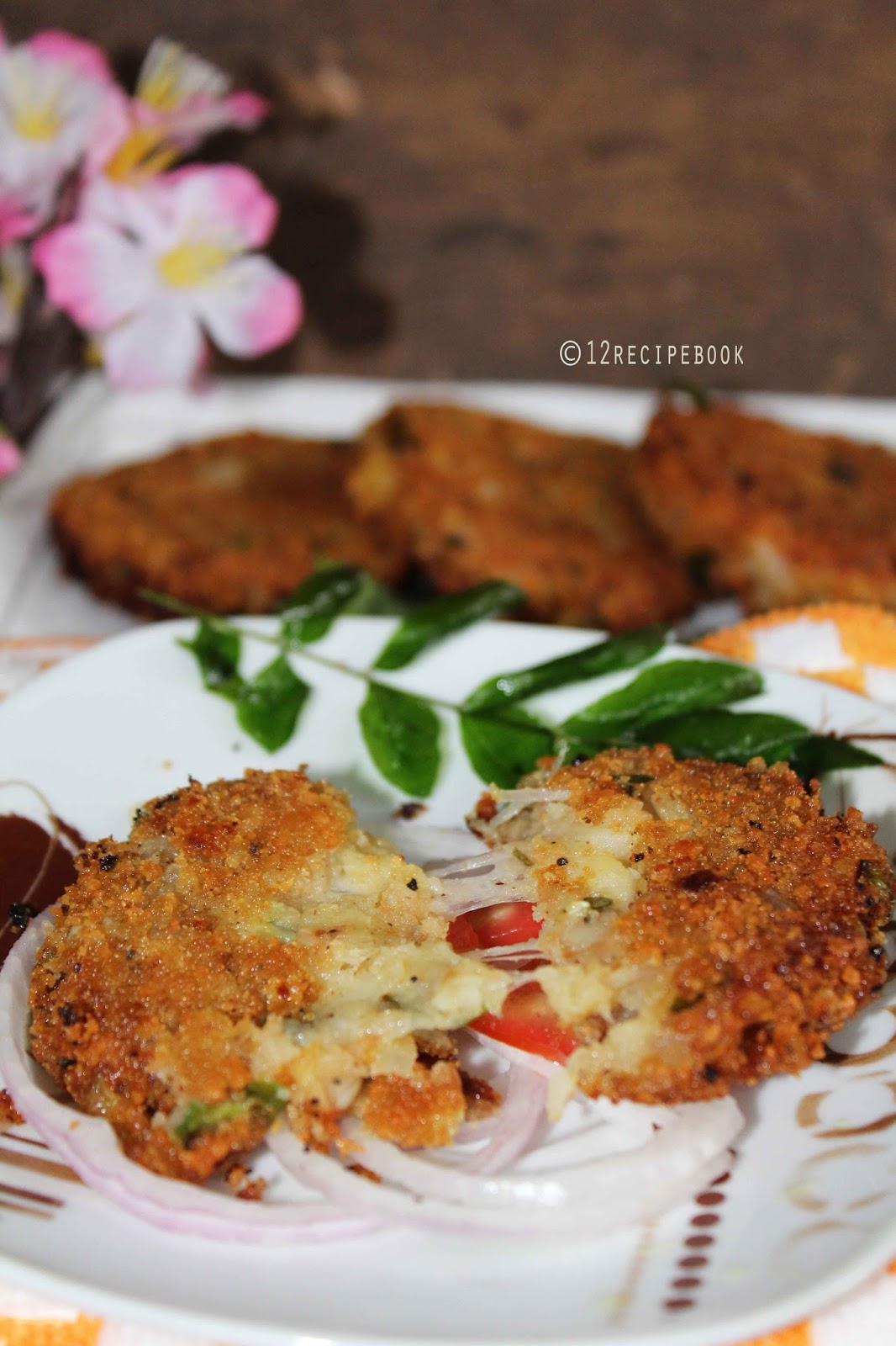 Cheesy Potato Cutlet Recipe Book