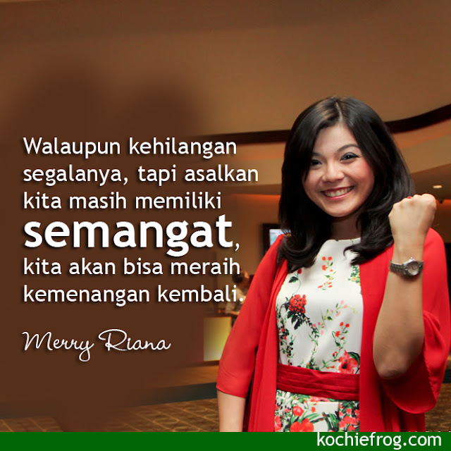 Gambar DP BBM Kata Bijak Merry Riana untuk Motivasi