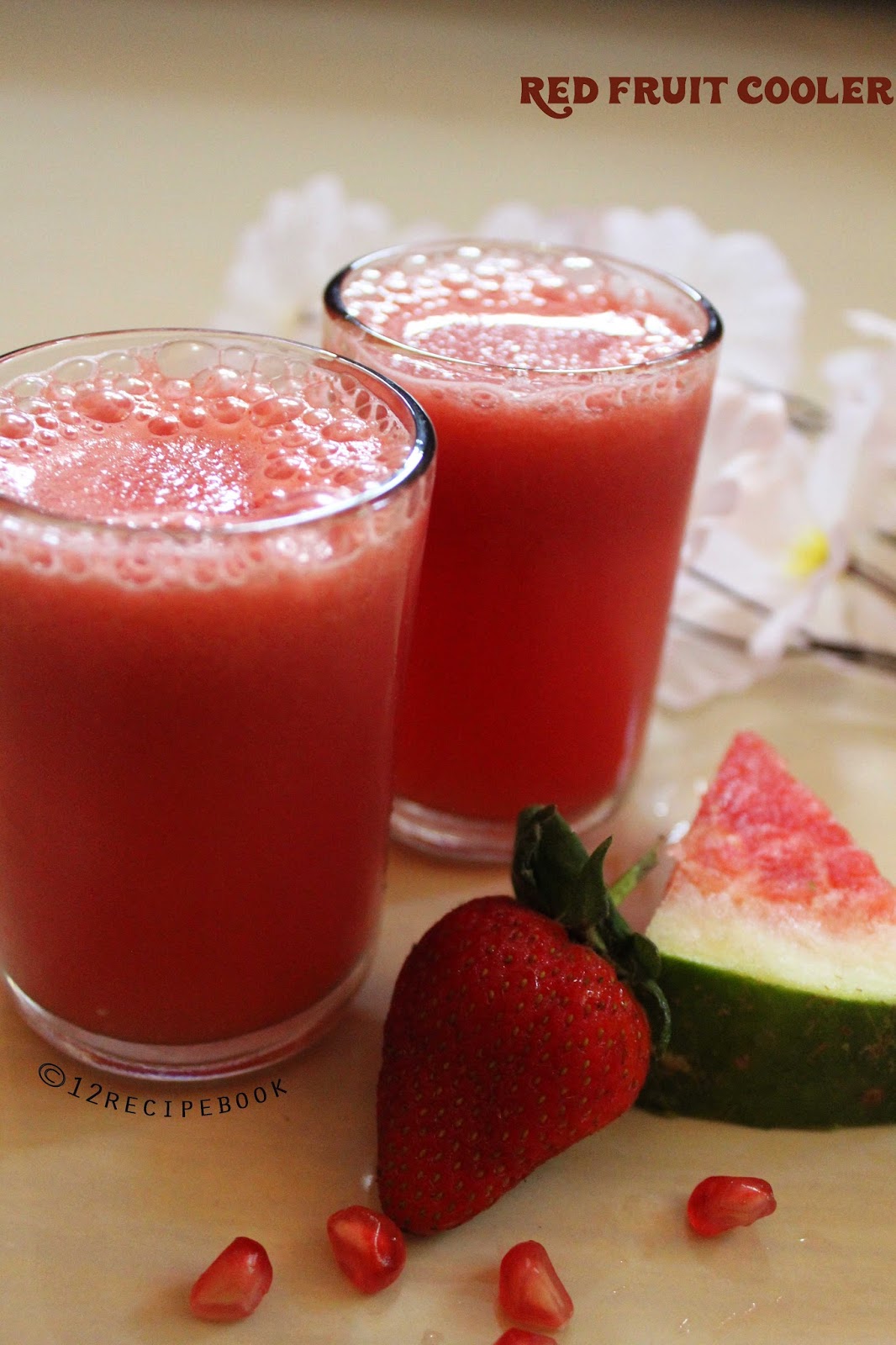 Red Fruit Cooler Recipe Book