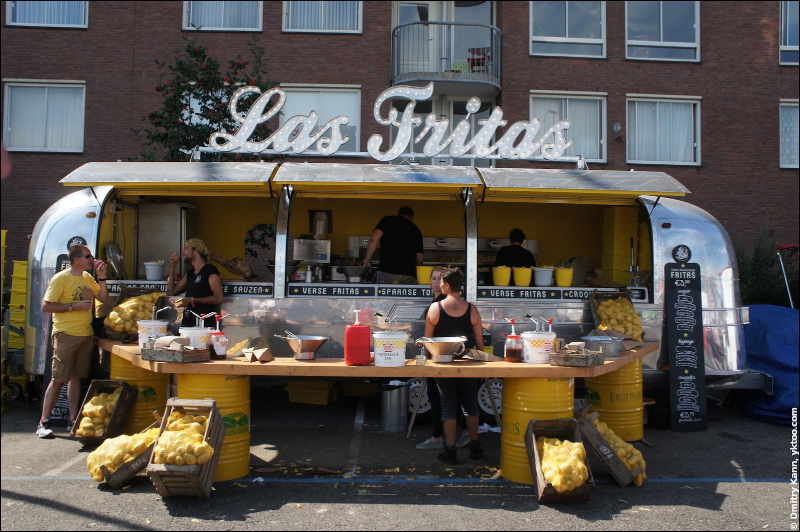 Las Fritas, картошка-фри.