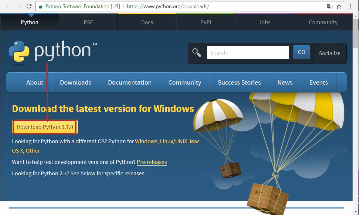 Python org. Все версии Python. Sign Python. Wink Python.