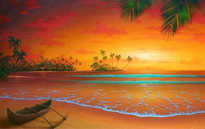 Lovely Sunset And Sunrise Paintings To Inspire You