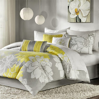 best grey and yellow bedding sets ease bedding with style