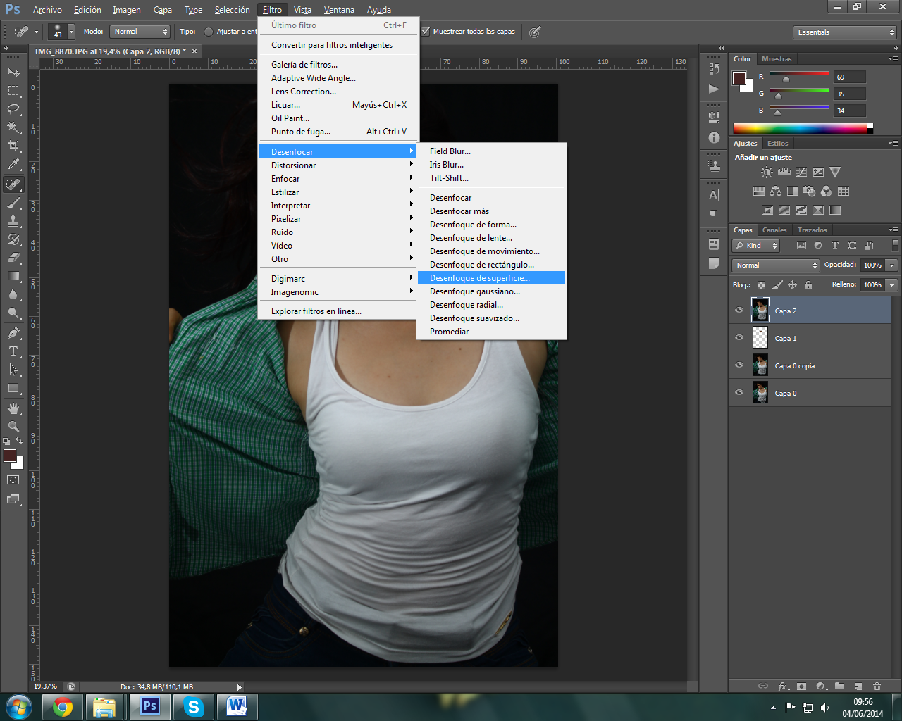 Tutorial para editar una foto en Pasos para editar una foto