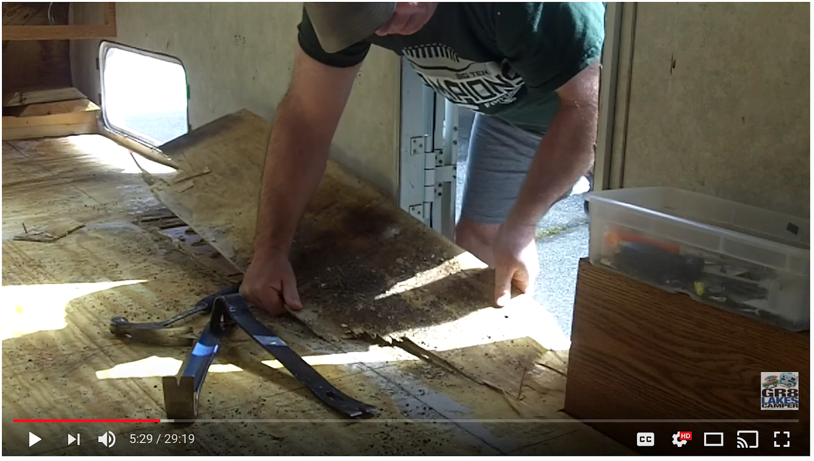 Rv Camper Floor Replacement 2 0 This Time It S Personal