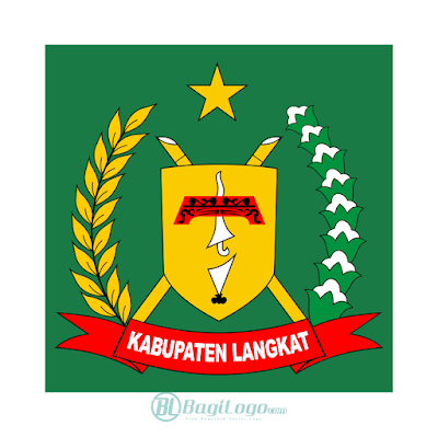 Kabupaten Langkat Logo Vector