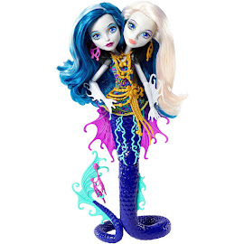 Monster High Peri and Pearl Serpentine Great Scarrier Reef Doll