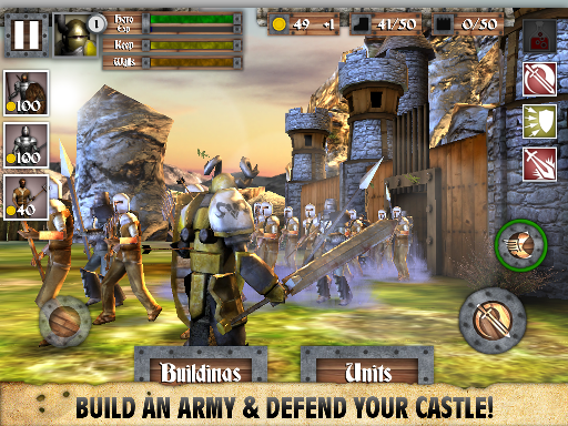 Heroes and Castles MOD APK+DATA Android (Unlimited Gems/Heroes Unlocked)