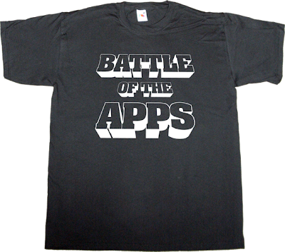 apple google rim nokia microsoft mobile company t-shirt ephemeral-t-shirts