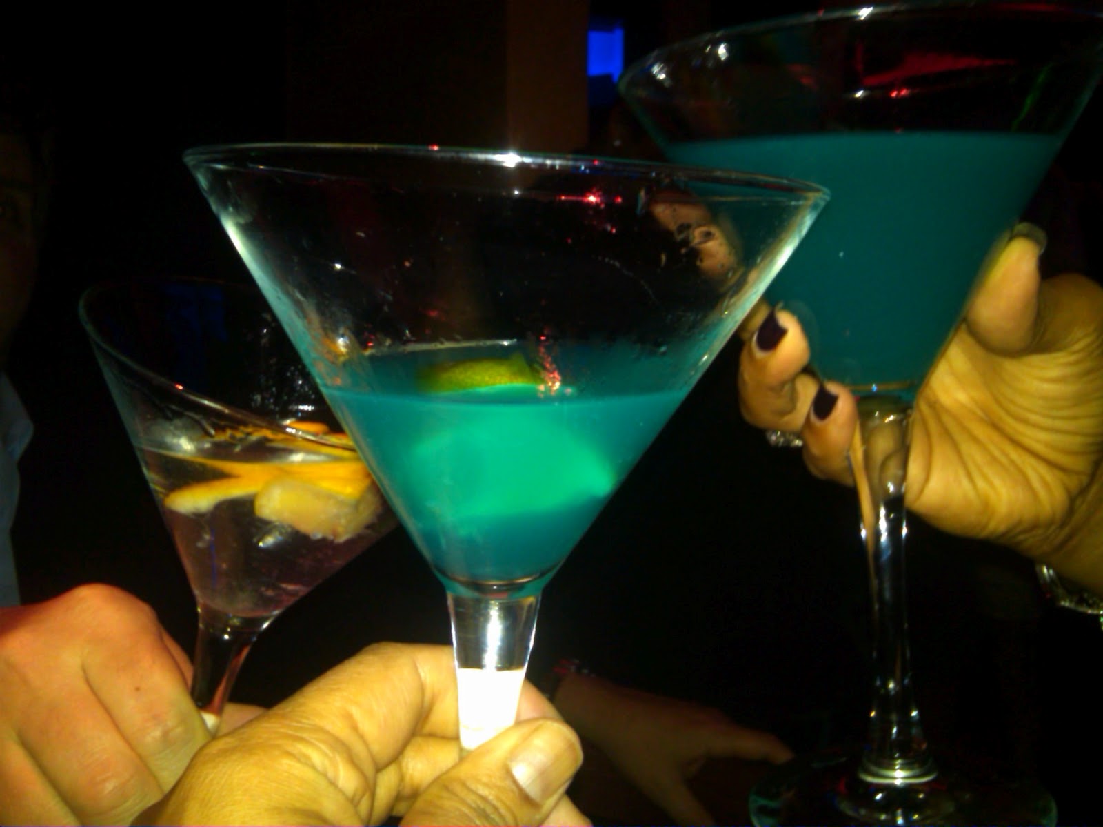 FOOD FASCINATION Eastside Eats Blue Martini VIP Opening Party