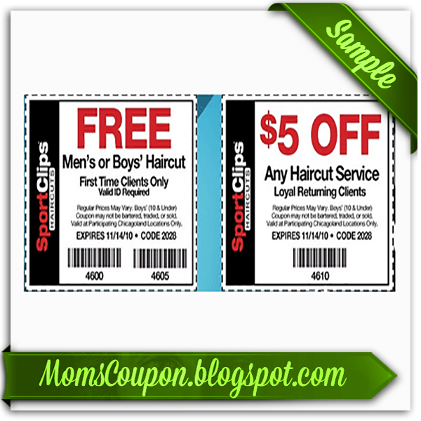 Sport Clips Printable Coupon