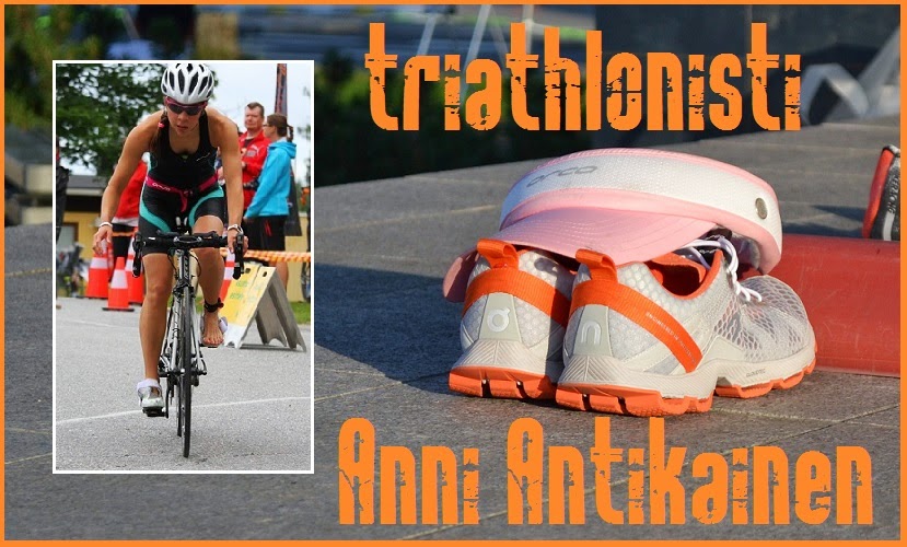 Triathlonisti Anni Antikainen