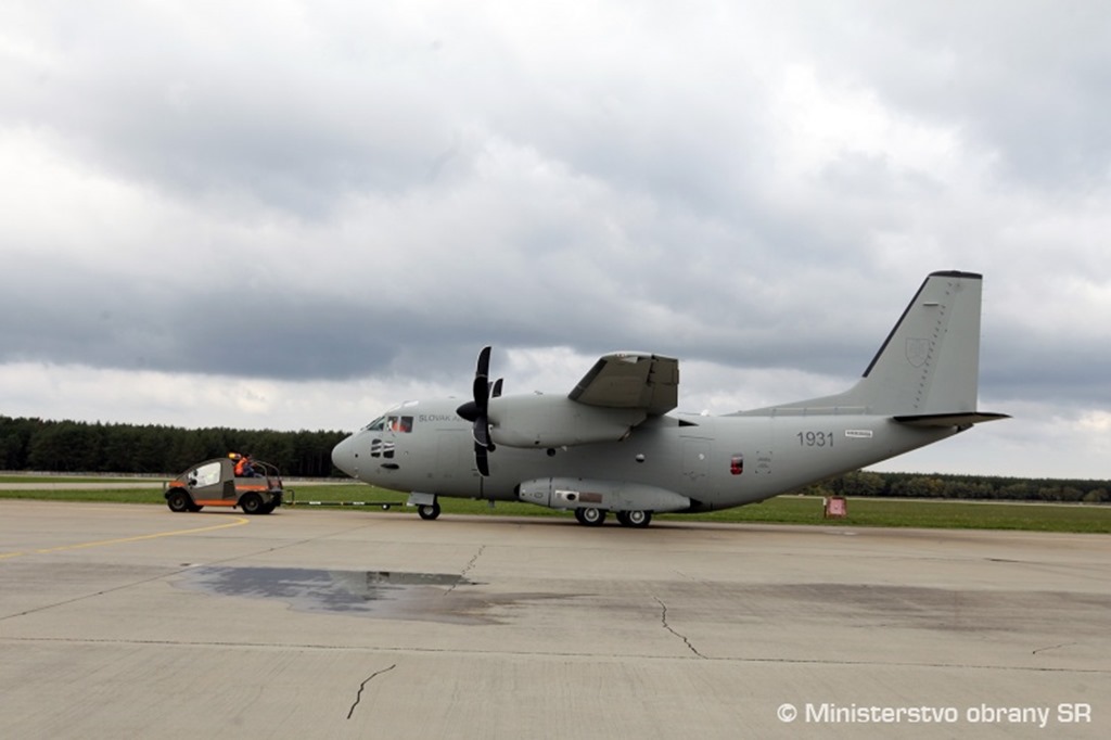 SLOVAKIA RECEIVES FIRST C-27J SPARTAN - Blog Before Flight - Aerospace ...