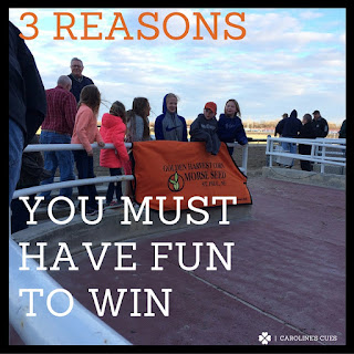 Caroline's Cues | 3 reasons you must have fun to win Caroline's Cues | 3 reasons you must have fun to win