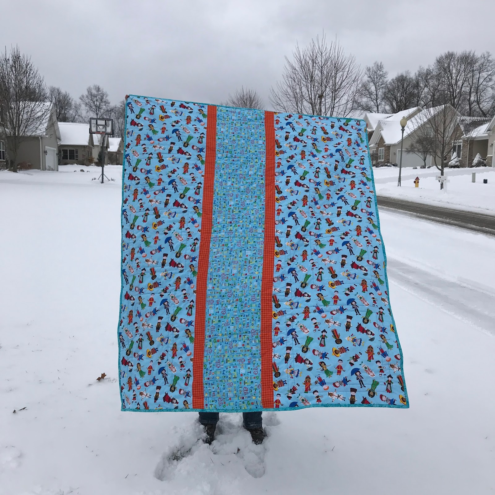 de Jong Dream House 96 Project Linus Mystery Quilt