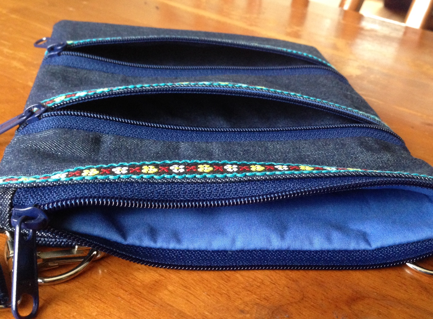 Double Zipper Crossbody Bag Pattern | Confederated Tribes of the Umatilla Indian Reservation