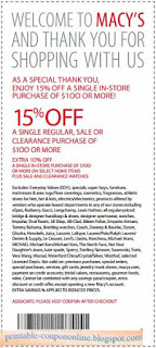 Free Printable Macy's Coupons Free Printable Macy's Coupons