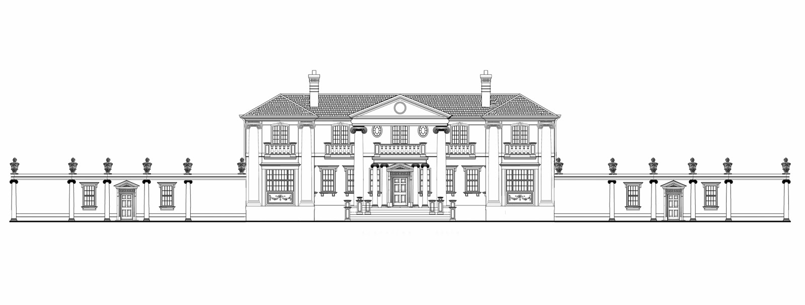 Georgian manor house floor plans Georgian manor house floor plans