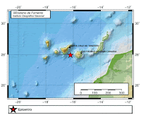 Terremoto entre Tenerife y Gran Canaria 14 junio