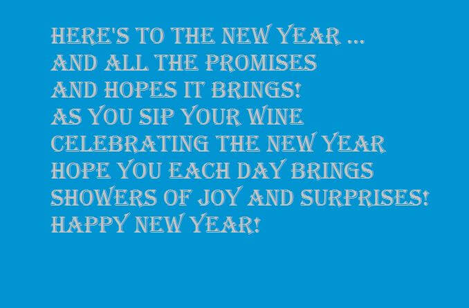 Happy New Year Wishes Quotes