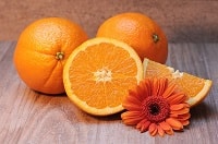 Arance ricche di vitamina C
