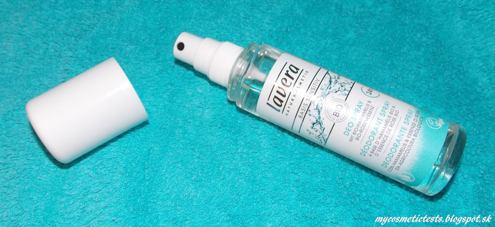 Lavera Basis Sensitive Bio Deo Spray My Cosmetic Tests