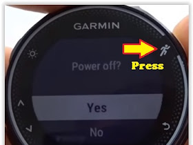 resetting garmin forerunner 235