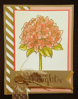 Stampin' Up! Best Thoughts Swap from Hawaii Incentive Trip Display Board #stampinup