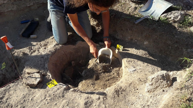 New finds at ancient city of Paestum in southern Italy New finds at ancient city of Paestum in southern Italy