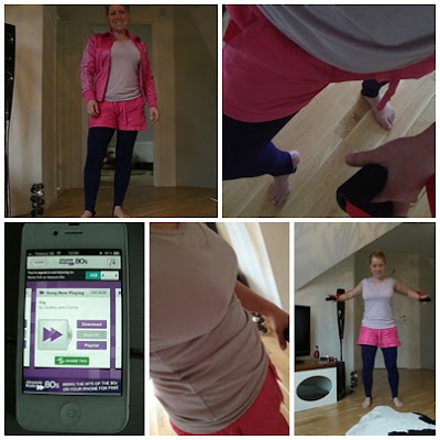 80+tal+collage - 80-tals influerat träningspass