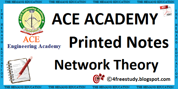 Network Theory Book Pdf