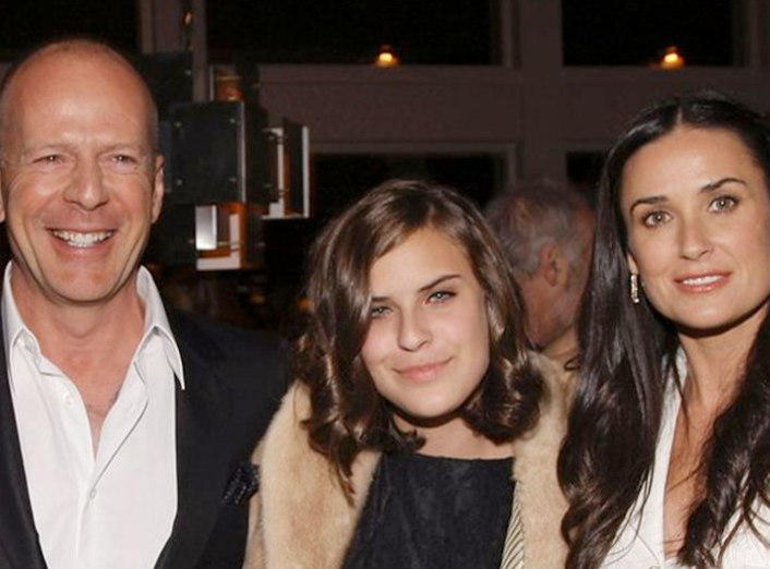 Bruce Willis' daughter with Demi Moore is on social media doing the