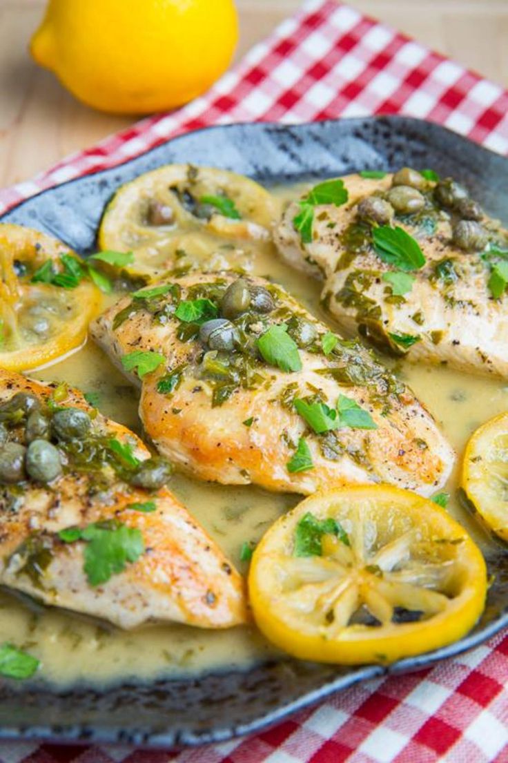 #Recipe : Chicken Piccata - My Favorite Things