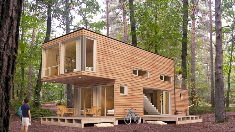 5.) The shapes are basically the same, but wow.- All You Need is Around $2000 to Begin Building One of These Epic Homes – Made From Recycled Shipping Containers!